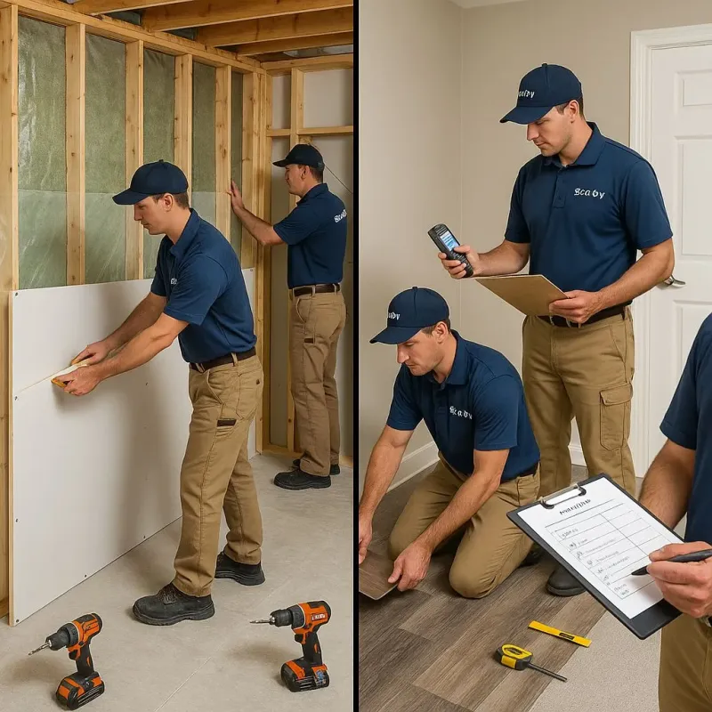 Repairs and Reconstruction process in Manhattan, MT